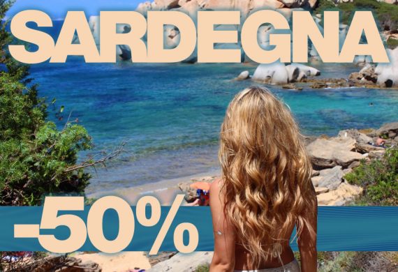 Sardegna -50% – Tutti i nostri appartamenti in affitto al 50% in meno